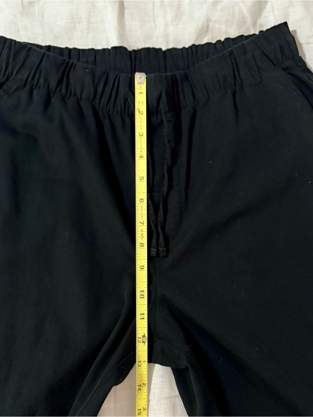 GAP Mid Rise Easy Pant Wide Leg Pull On Black - Women’s Medium - Picture 9 of 14